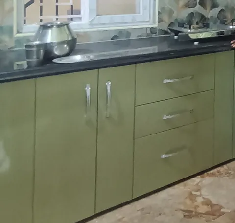 Sage green finish